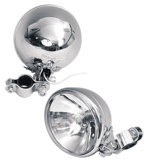 Faro adicional circular de 4 1/2 pulgadas estilo antiguo para motocicleta
