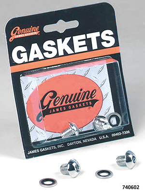 Kit de tornillos de drenaje para horquilla de motocicleta Harley-Davidson