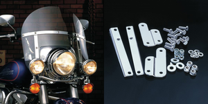 Pantalla chopped heavy duty National Cycle para motocicleta