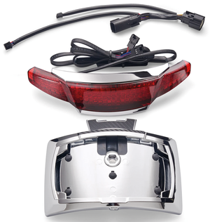 Luz trasera y soporte de matrícula Ciro Latitude Lightstrike para turismo
