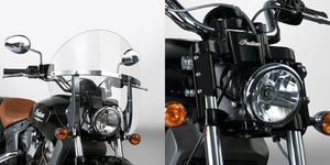 Pantalla desmontable National Cycle Switchblade para motocicleta