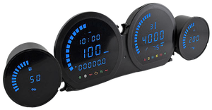 Kit de indicadores digitales Koso HD-06 para Harley-Davidson Touring años 2014 a 2020