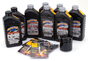 Kit de servicio y cambio de aceite con filtros y juntas para motocicletas americanas
