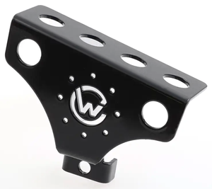Protecciones de correa CULT-WERK instaladas en motocicleta
