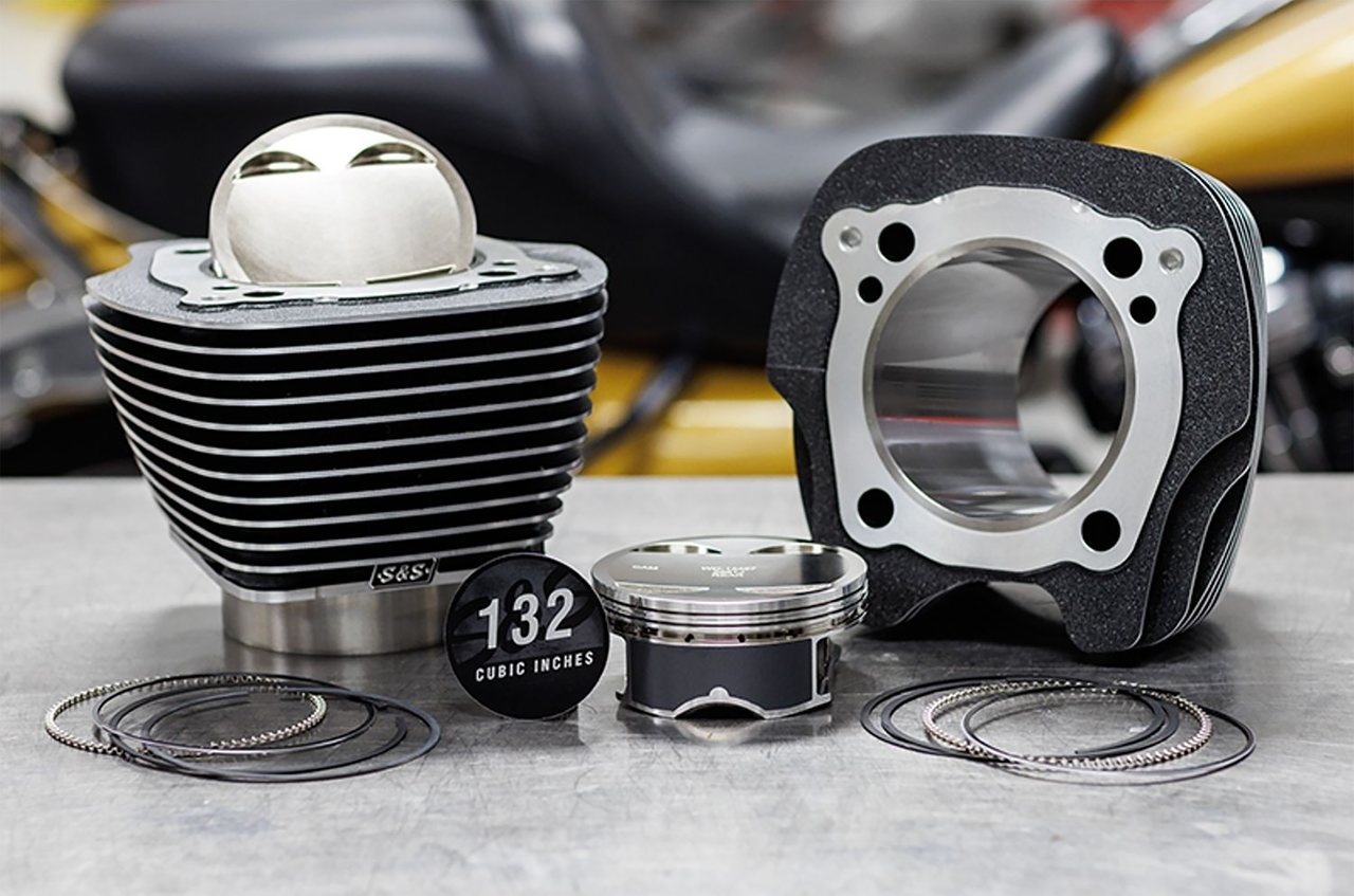 Kit de cilindros S&S Big Bore 4.32 pulgadas para motor Milwaukee Eight