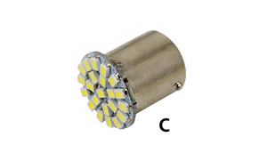 Par de bombillas LED SMD para proyector de faro de motocicleta