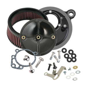 Kit de filtros de aire Stealth de la marca S&S para motocicletas