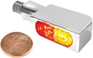 Intermitente LED negro para Harley-Davidson