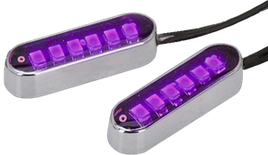 Luz trasera Convex Cyron con 6 diodos LED para motocicleta