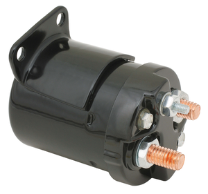 Par de solenoides de arranque metálicos para motocicleta