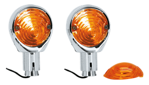 Par de intermitentes para manillar de motocicleta Harley-Davidson