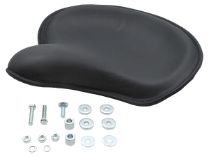 Asiento estilo sillón Mensinger negro para Harley-Davidson 1925-1931