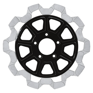 Par de rotores de freno de disco flotante Lyndall para motocicleta