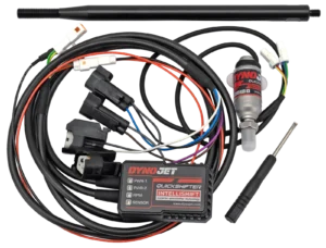 Cambio rápido para montar unidad Power Commander 6 en motocicleta
