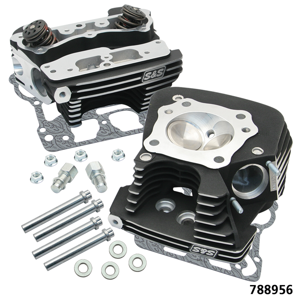 Culata S&S Super Stock para motor Twin Cam de Harley-Davidson