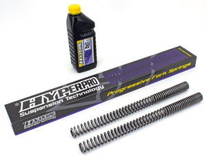 Muelles de suspensión delanteros Link System Hyperpro para horquilla
