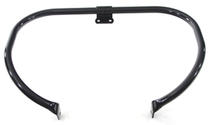 Defensas para motor Big Twin de estilo vintage instaladas en motocicleta clásica
