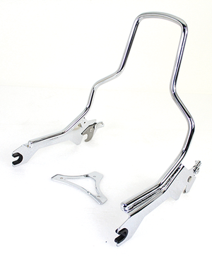 Barras de respaldo desmontables instaladas en Harley-Davidson Softail Milwaukee Eight