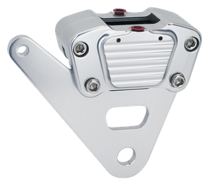 Trasero GMA de aluminio macizo negro para motocicleta Harley-Davidson