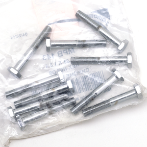 Surtido de tornillos Allen con cabeza hexagonal e acabado cromado brillante