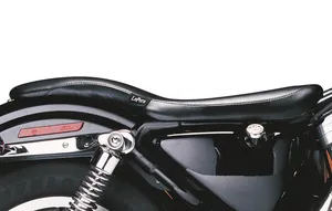 Asiento Le Pera King Cobra negro para motocicleta Harley-Davidson Sportster