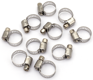 Bridas universales de acero inoxidable para montaje en motocicletas
