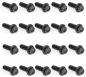 Kit de tornillos de titanio de 12 puntos para la tapa de balancines de motocicleta