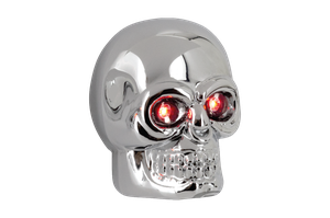 Par de luces indicadores estilo Cobalt Skull para moto
