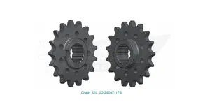 Piñón delantero Sport 525 para transmisión por cadena de motocicleta