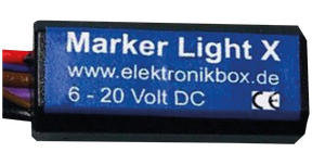 Elektronikbox con luces de marcador para Harley-Davidson