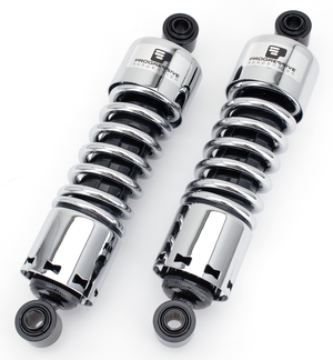 Par de amortiguadores de gas Progressive Suspension acabado negro