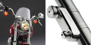 Pantalla desmontable rápido National Cycle para motocicleta