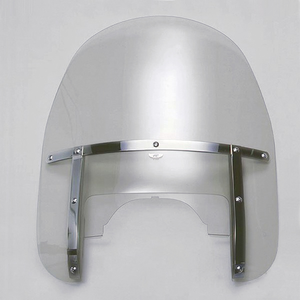 Pantalla National Cycle Heavy Duty instalada en motocicleta Harley-Davidson Touring