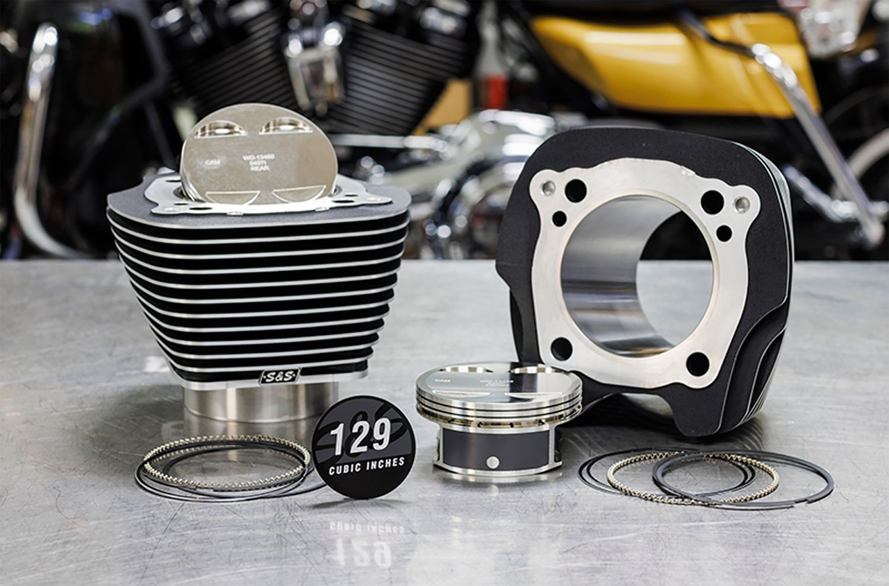 Kit de cilindros S&S Big Bore 4.32 pulgadas para motor Milwaukee Eight