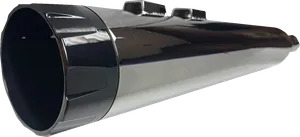 Silenciador recto slip-on de 4-1/2 pulgadas para motocicleta