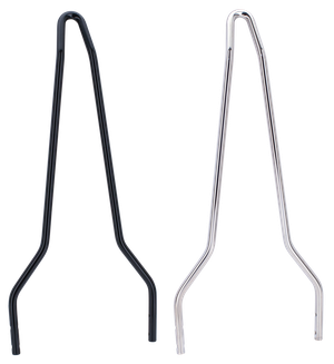 Sissy bar de montaje rígido Westland Customs instalado en motocicleta