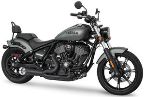 Escape corto Shorty Turn Out corte recto 2-1 para Indian PowerPlus y Thunderstroke