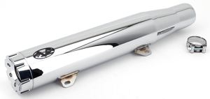 Par de silenciadores V-Performance montados en motocicleta Sport Glide