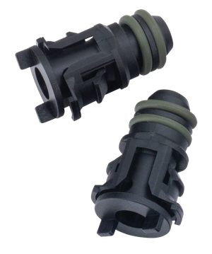 Par de retenedores de línea de aceite para motor Twin Cam en motocicleta Softail