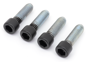 Tornillos de acero inoxidable negro para estriberas de motocicleta