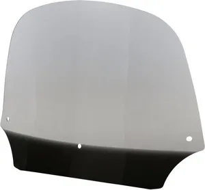 Parabrisas transparente instalado en carenado Batwing de motocicleta