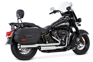 Silenciosos slip-on Signature instalados en motocicleta