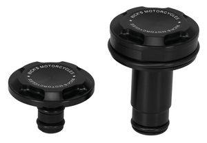 Tapones de eje y tornillo Rick's para motocicleta