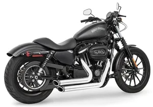 Rueda trasera Independence Staggered negra para Harley-Davidson