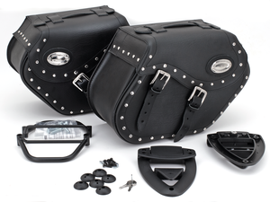Kit de alforjas K-Drive Longride con sistema de montaje Click & Lock