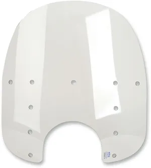 Parabrisas transparente de plástico para motocicleta Harley-Davidson modelo Fats
