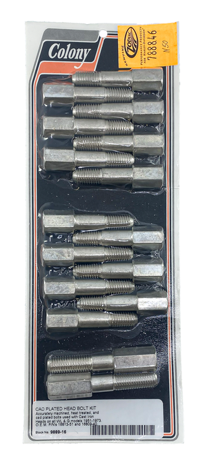 Kit de tornillería de culata Colony para válvulas laterales