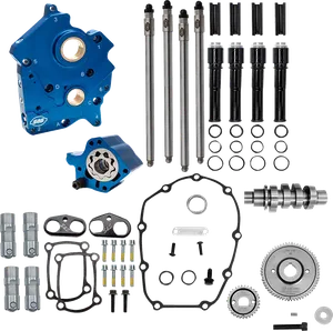Kit de caja del árbol de levas modelo 496 para motor Harley-Davidson