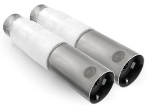 QUIET BAFFLES FOR FREEDOM V-ROD SLIP-ONS — B-stock