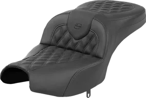Asiento Roadsofa Standard Reach negro para motocicleta Harley-Davidson